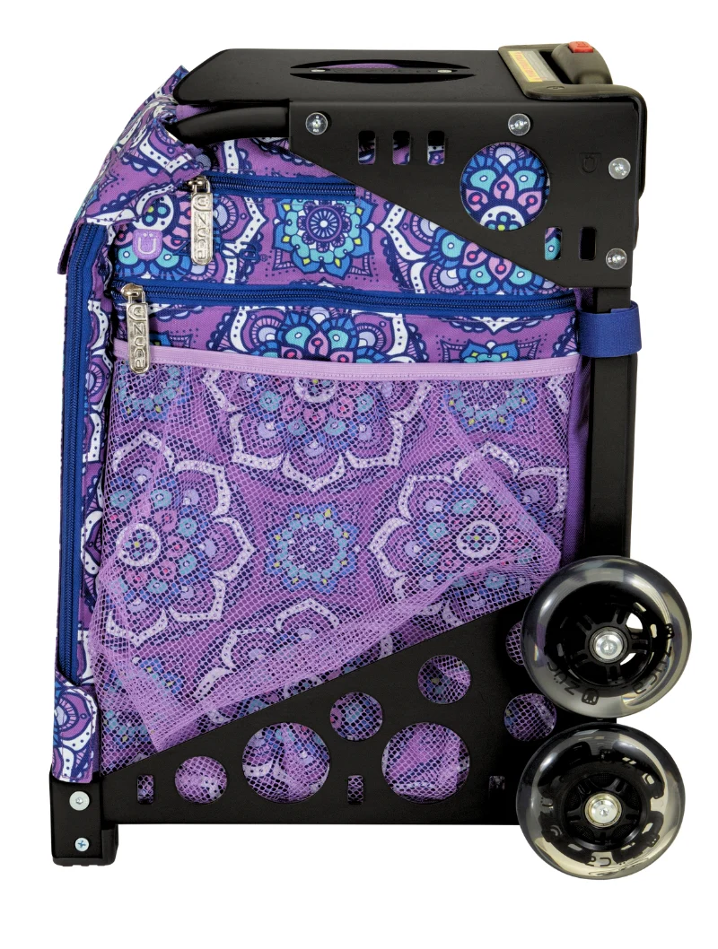 Mandala black frame side